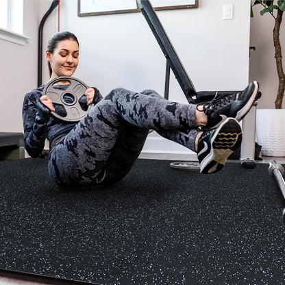 Interlocking Gym Floor Mats – Heavy-Duty Workout Flooring for Home Gym & Garage