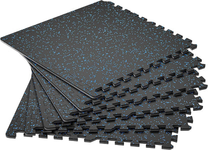 Interlocking Gym Floor Mats – Heavy-Duty Workout Flooring for Home Gym & Garage